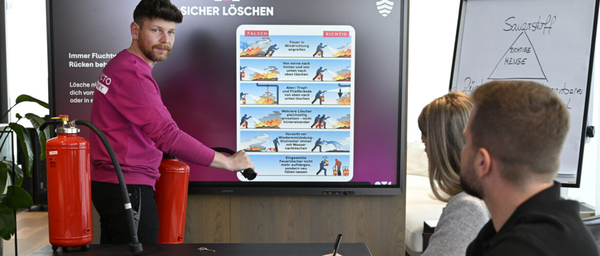 Brandschutzhelfer (Kurssprache Deutsch)